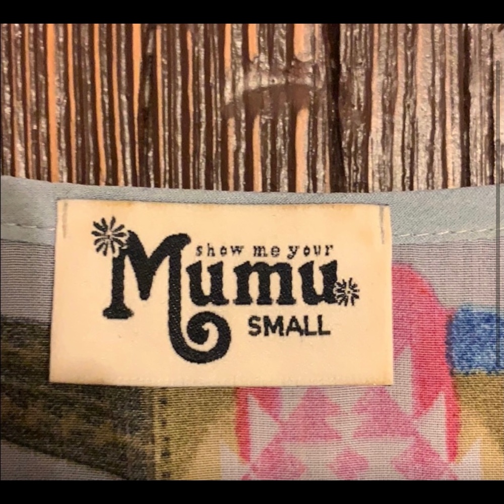 💙 EUC Show Me Your Mumu Shook Tunic - Lite Brite Bull - Picture 4 of 4